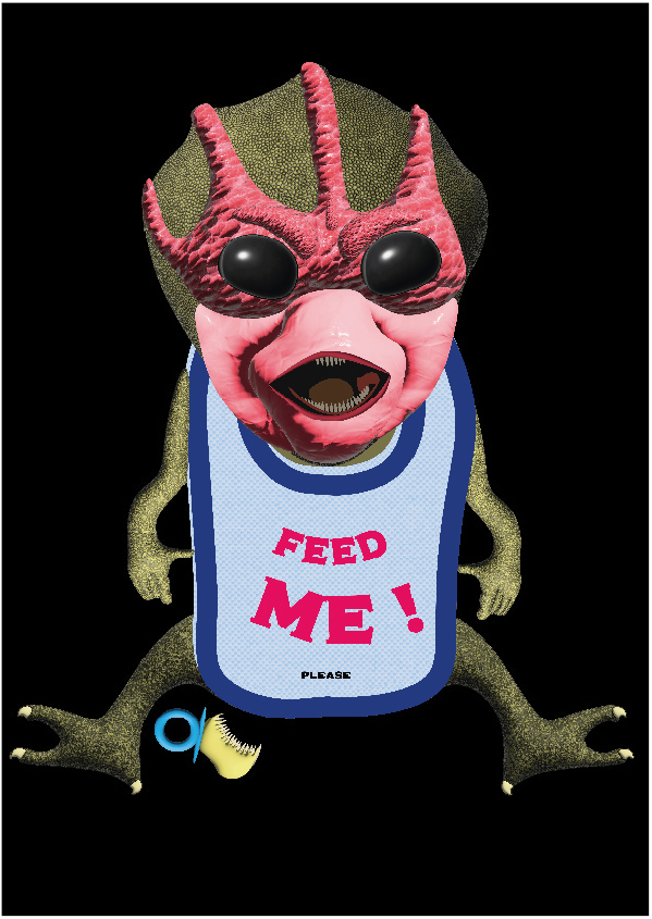 Bébe Alien A4